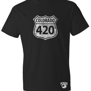 Puffopotamus® Colorado Route 420 T-Shirt